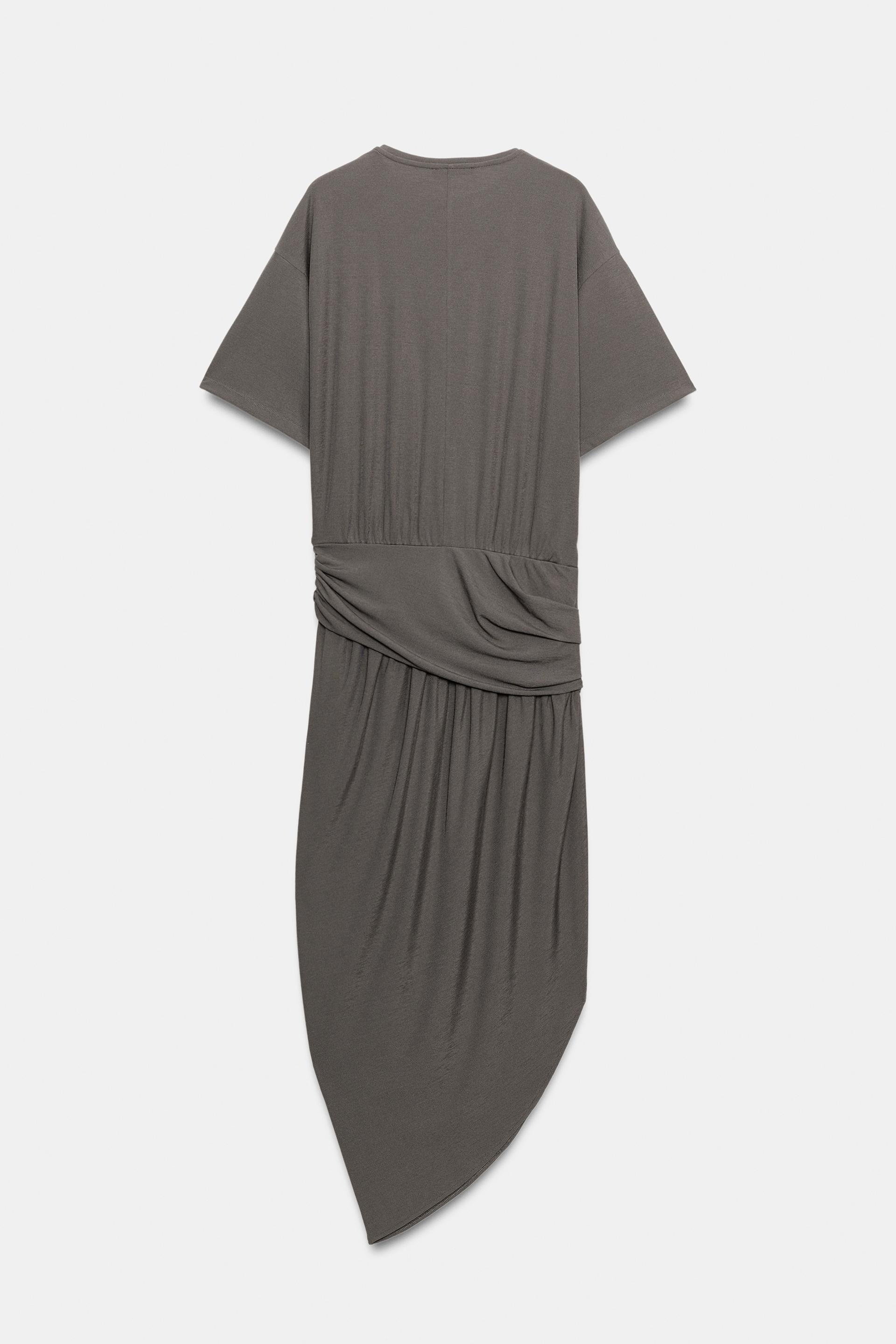 DRAPED DRESS thumbnail 7