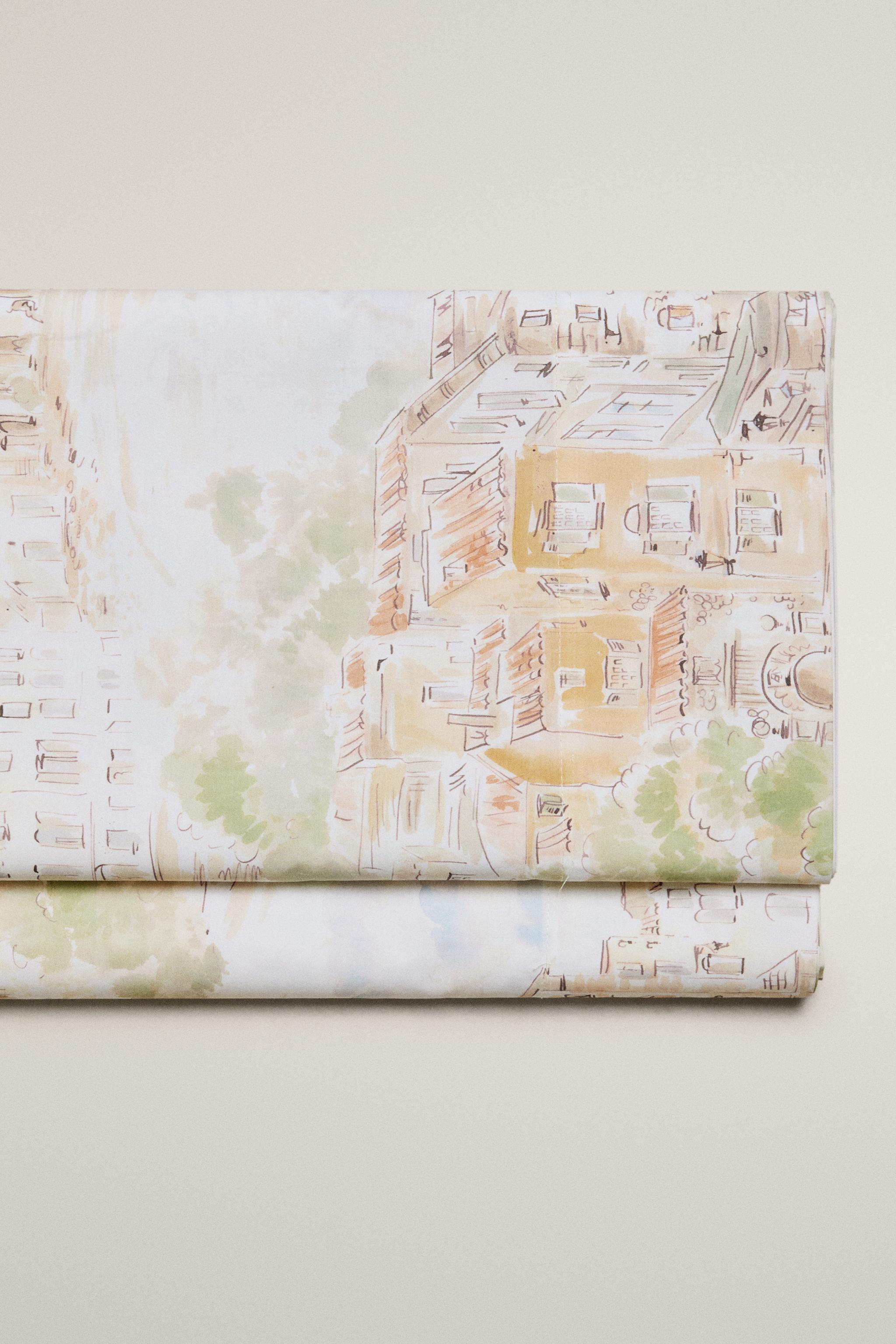 COTTON LANDSCAPE FLAT SHEET