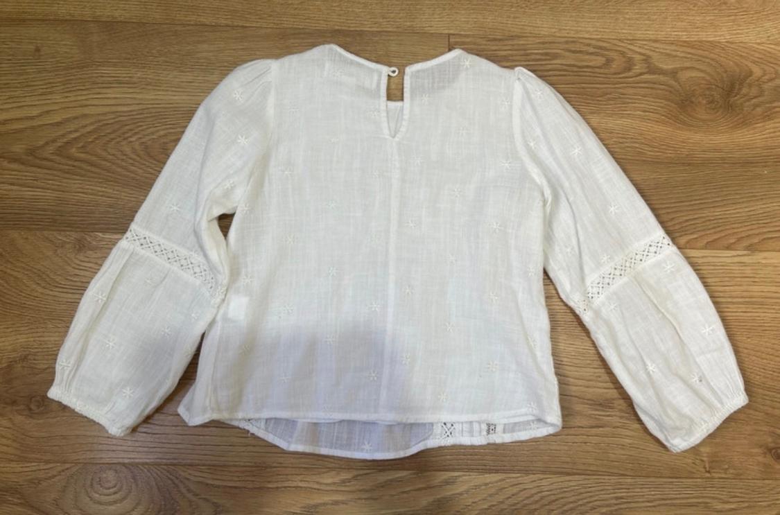 BLUSA ROMÁNTICA TALLA 8 AÑOS - Image 3