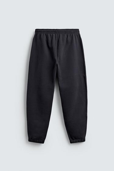 REGULAR FIT WELT JOGGERS - Dark navy by Zara - Image 7
