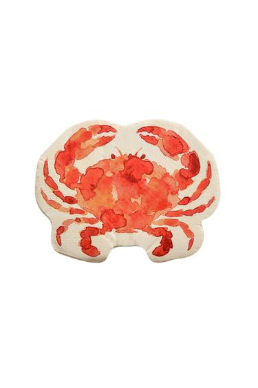 PACK OF CRAB PAPER NAPKINS (PACK OF 20) - Orange by Zara