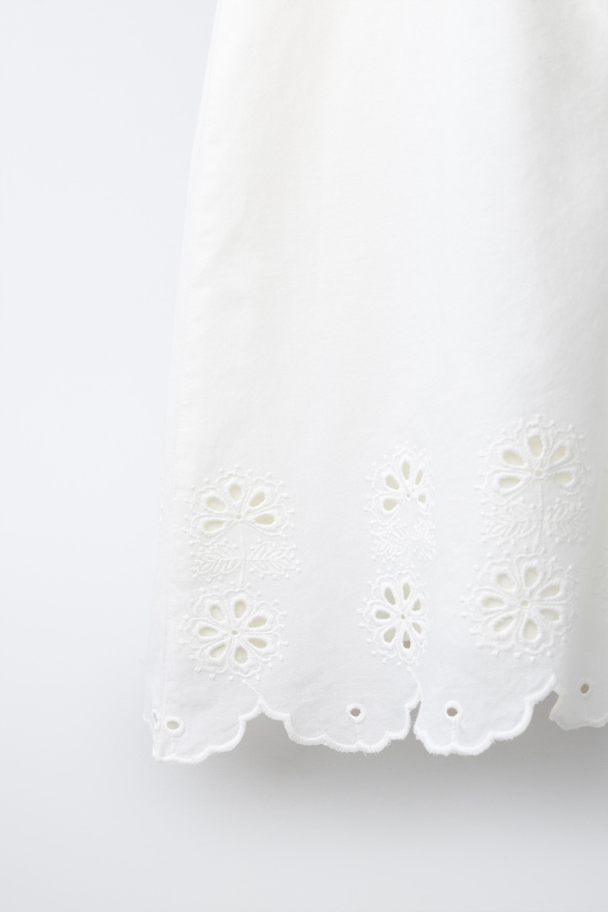 COMBI-SHORT COL CLAUDINE BRODERIES