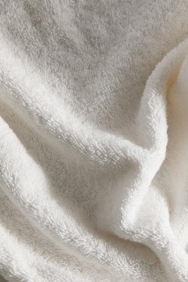 EMBROIDERED BOW BATH TOWEL - Golden by Zara - Image 4