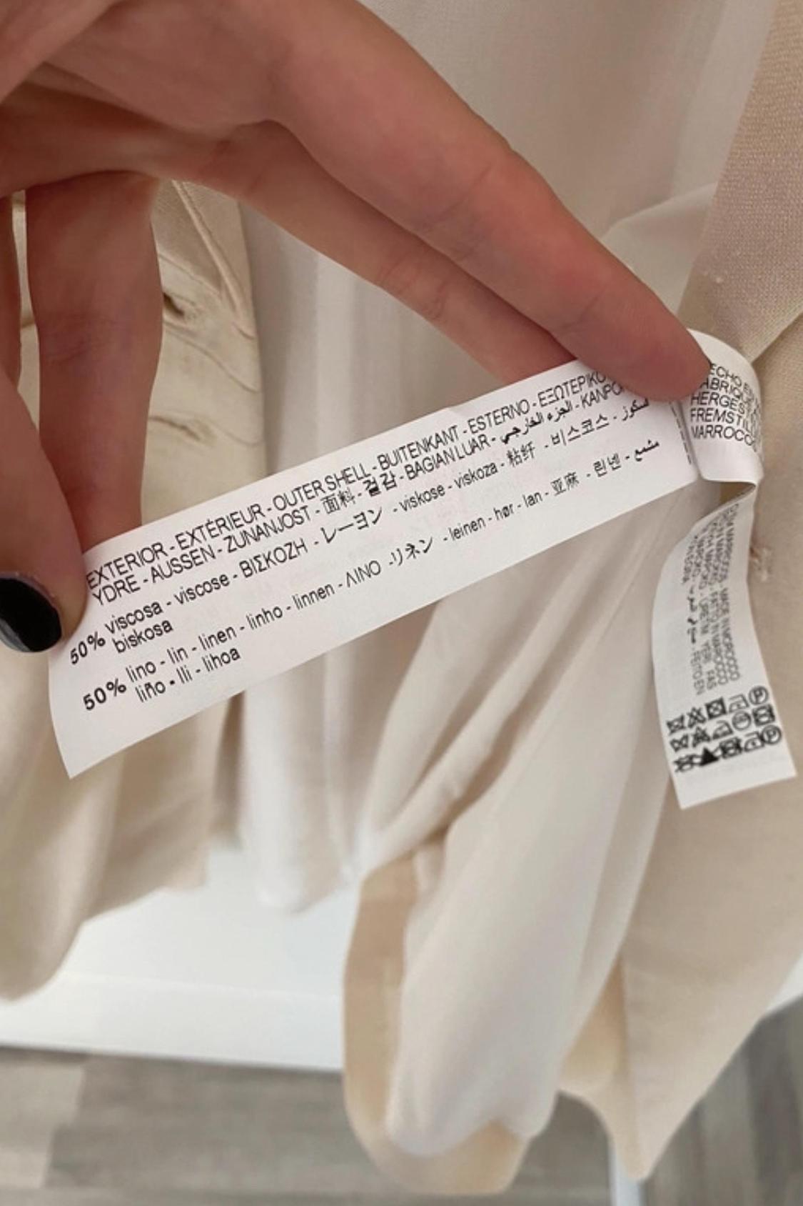 LINEN BLEND BLAZER DRESS - Image 7