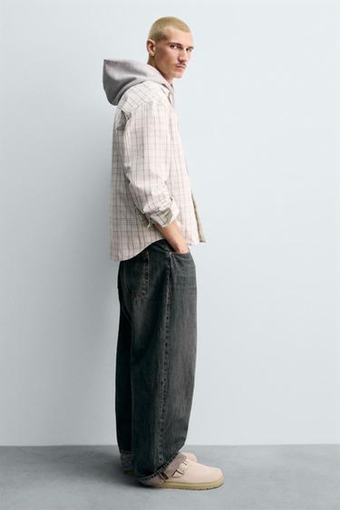 ZUECO PIEL HEBILLA - Beige de Zara - Imagen 0