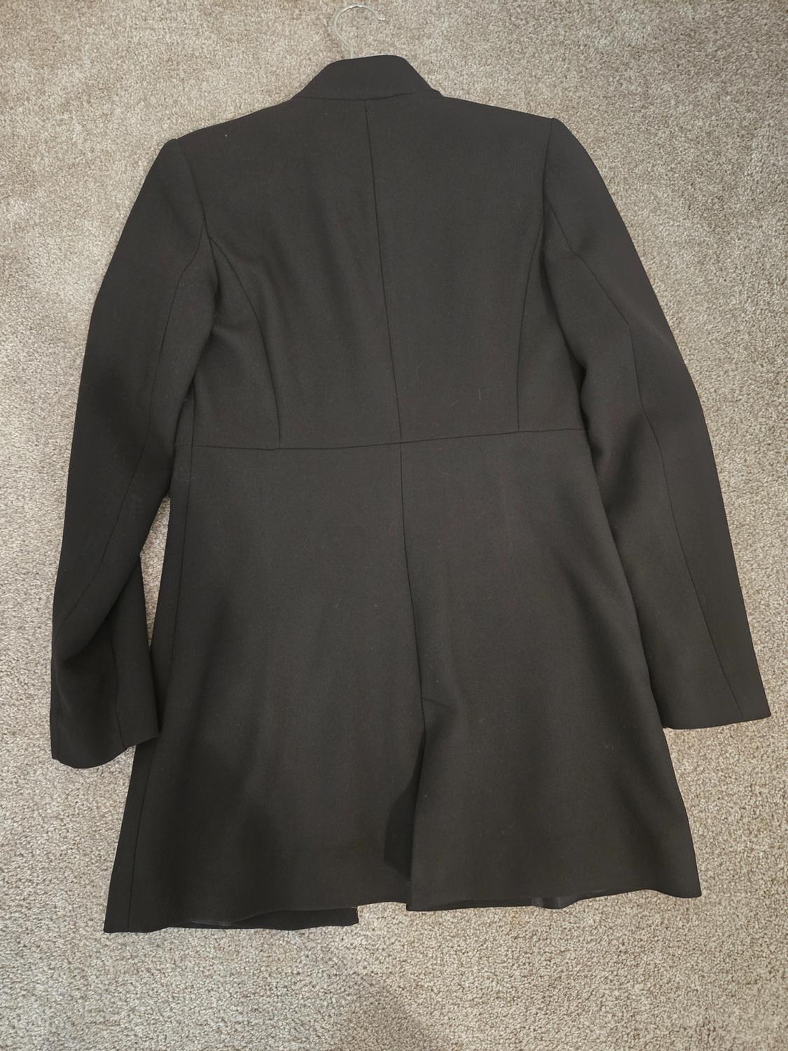 MOLESKIN FROCK COAT WITH PEARL BEADS - Image 4