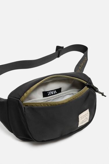 CONTRAST TECHNICAL BELT BAG - Black by Zara - Image 3