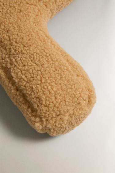 COUSSIN ENFANT LETTRE L - Moutarde de Zara - Image 1