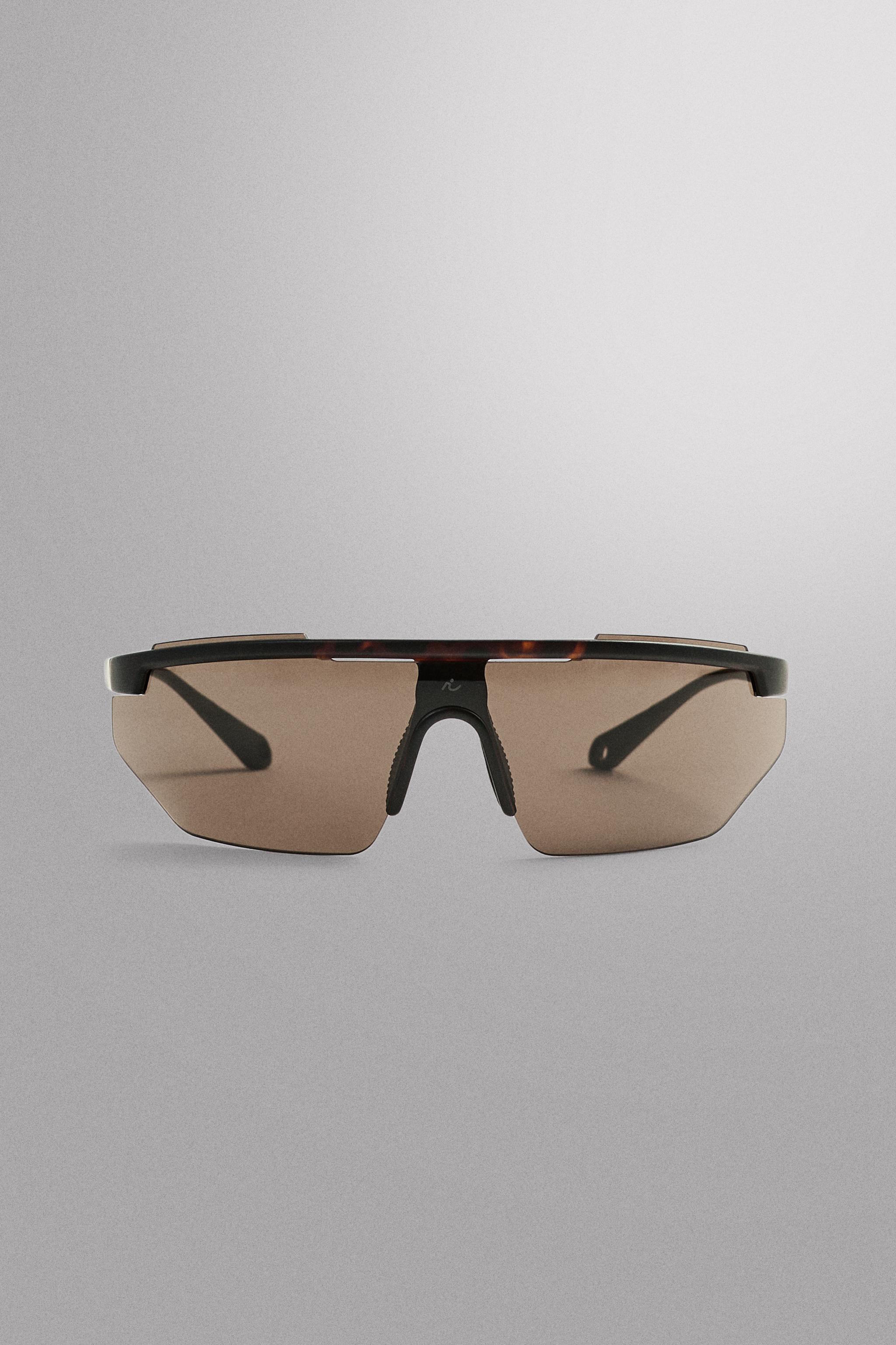 PACE RIDAR© x ZARA SPORTS SUNGLASSES — Tortoiseshell