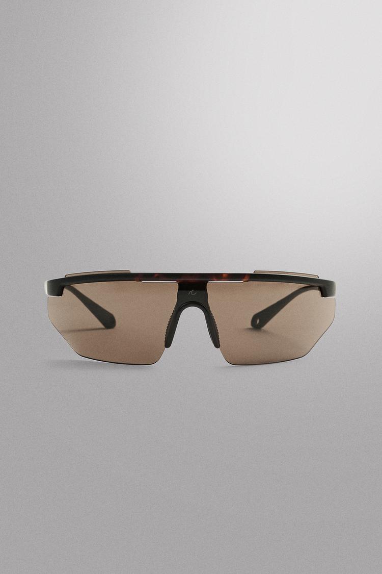 PACE RIDAR© x ZARA SPORTS SUNGLASSES — Tortoiseshell