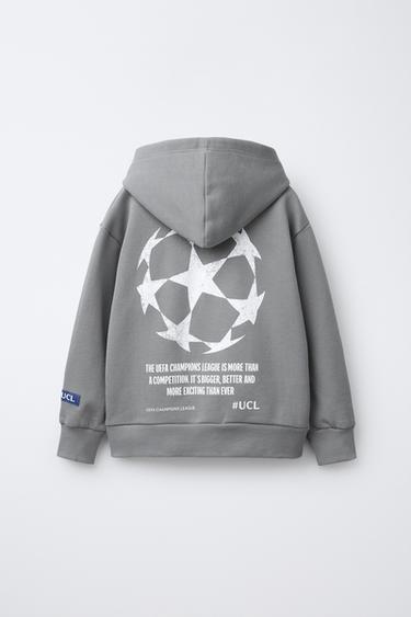 UEFA CHAMPIONS LEAGUE ® HOODIE - Grey by Zara - Image 1