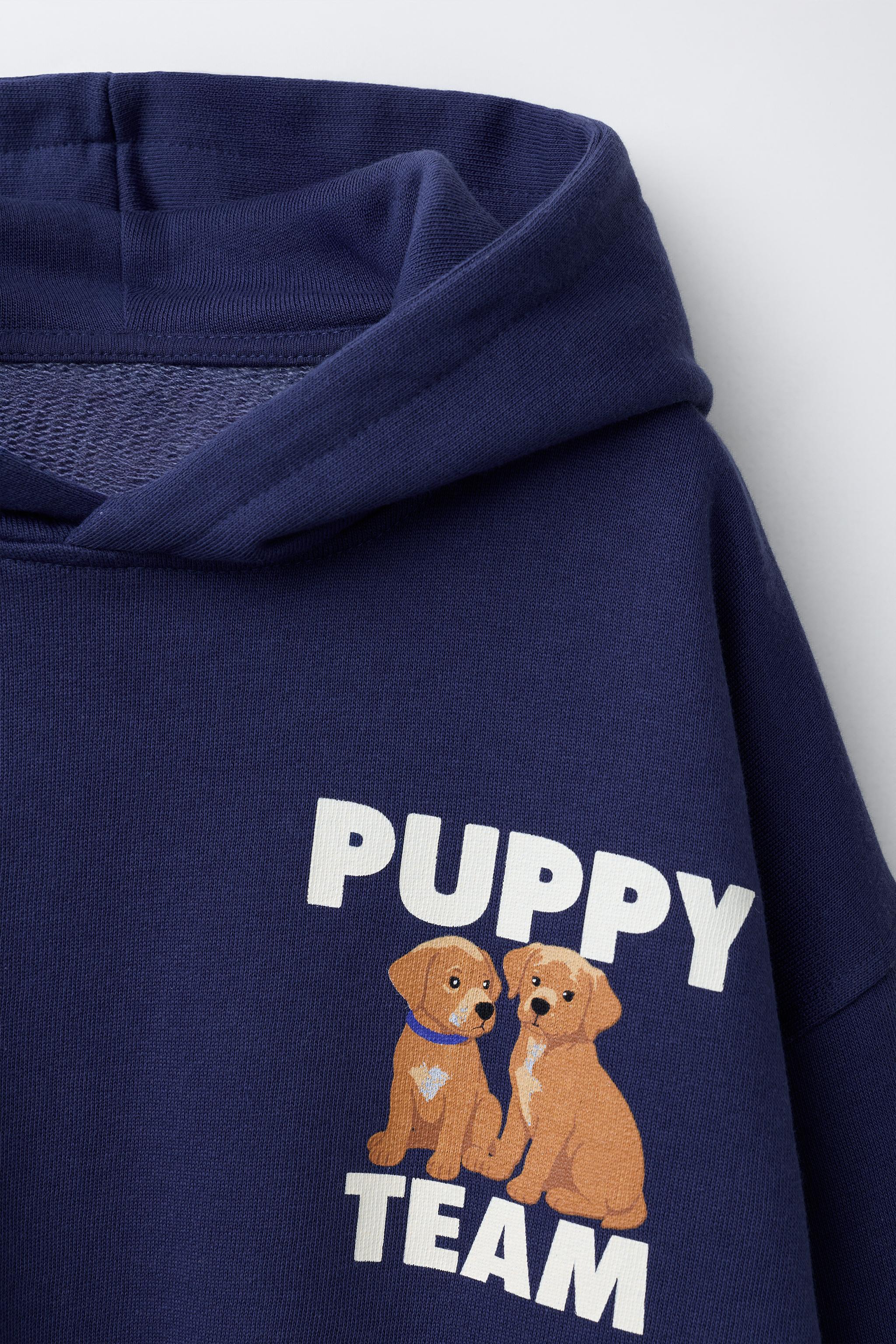 DOG TEXT HOODIE