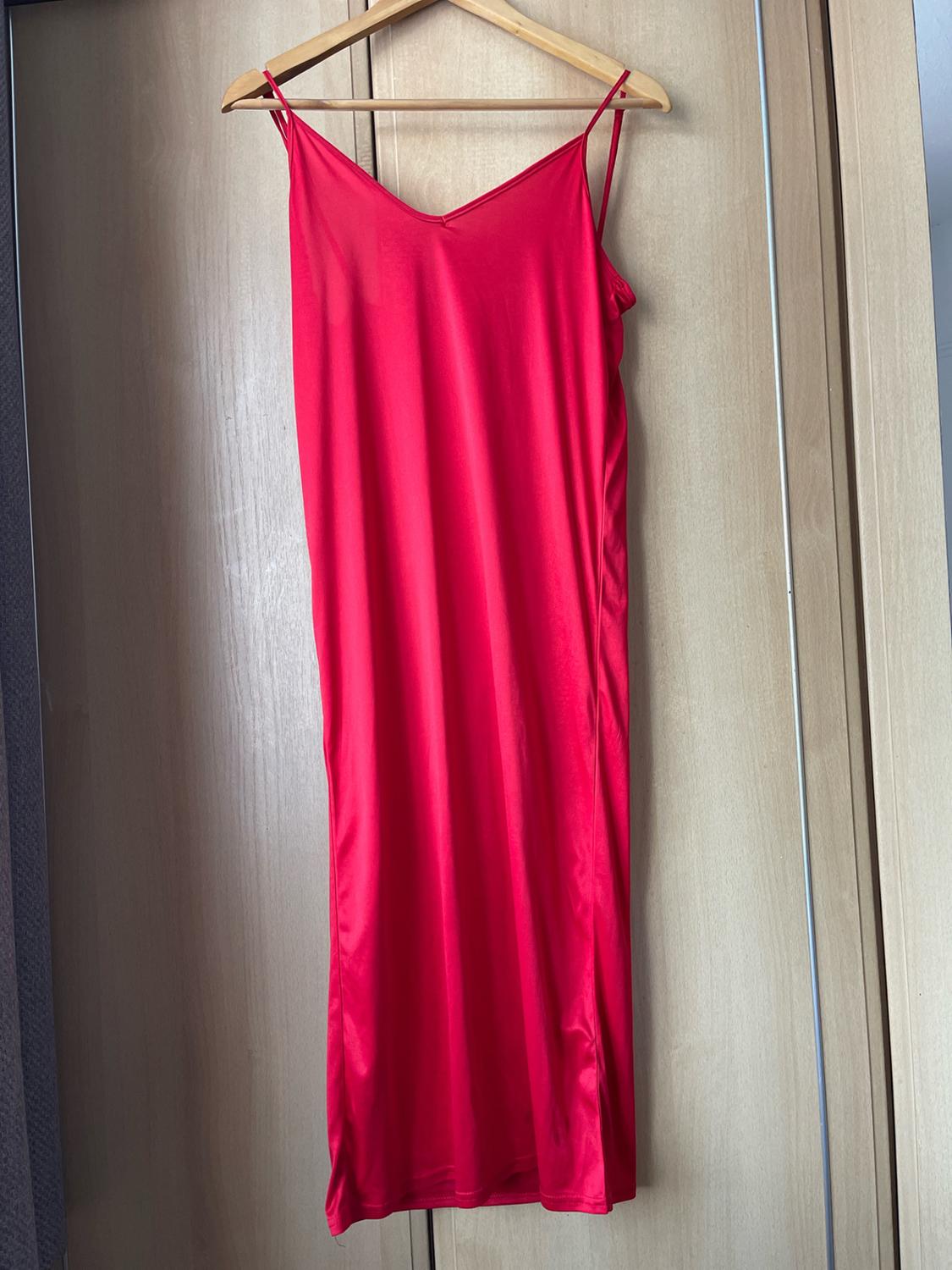 LONG OPEN KNIT DRESS - Image 6