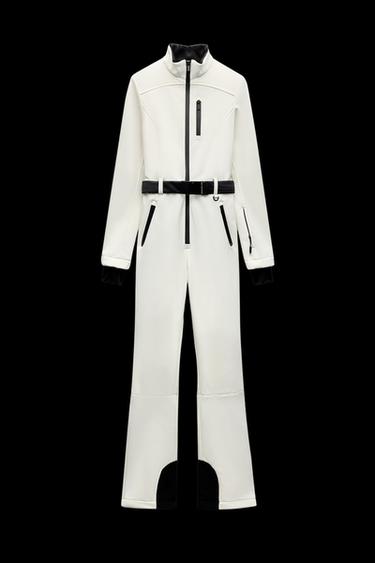 Zara RECCO® TECHNOLOGY WATER RESISTANT AND WIND PROTECTION JUMPSUIT SKI COLLECTION - Ecru