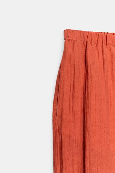 PANTALON BOUFFANT - Orange brûlé de Zara - Image 6