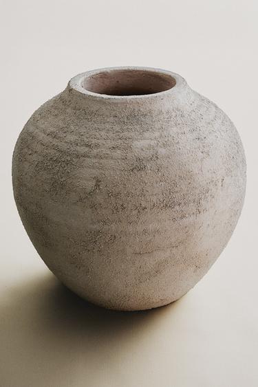 CERAMIC VASE - Grey by Zara
