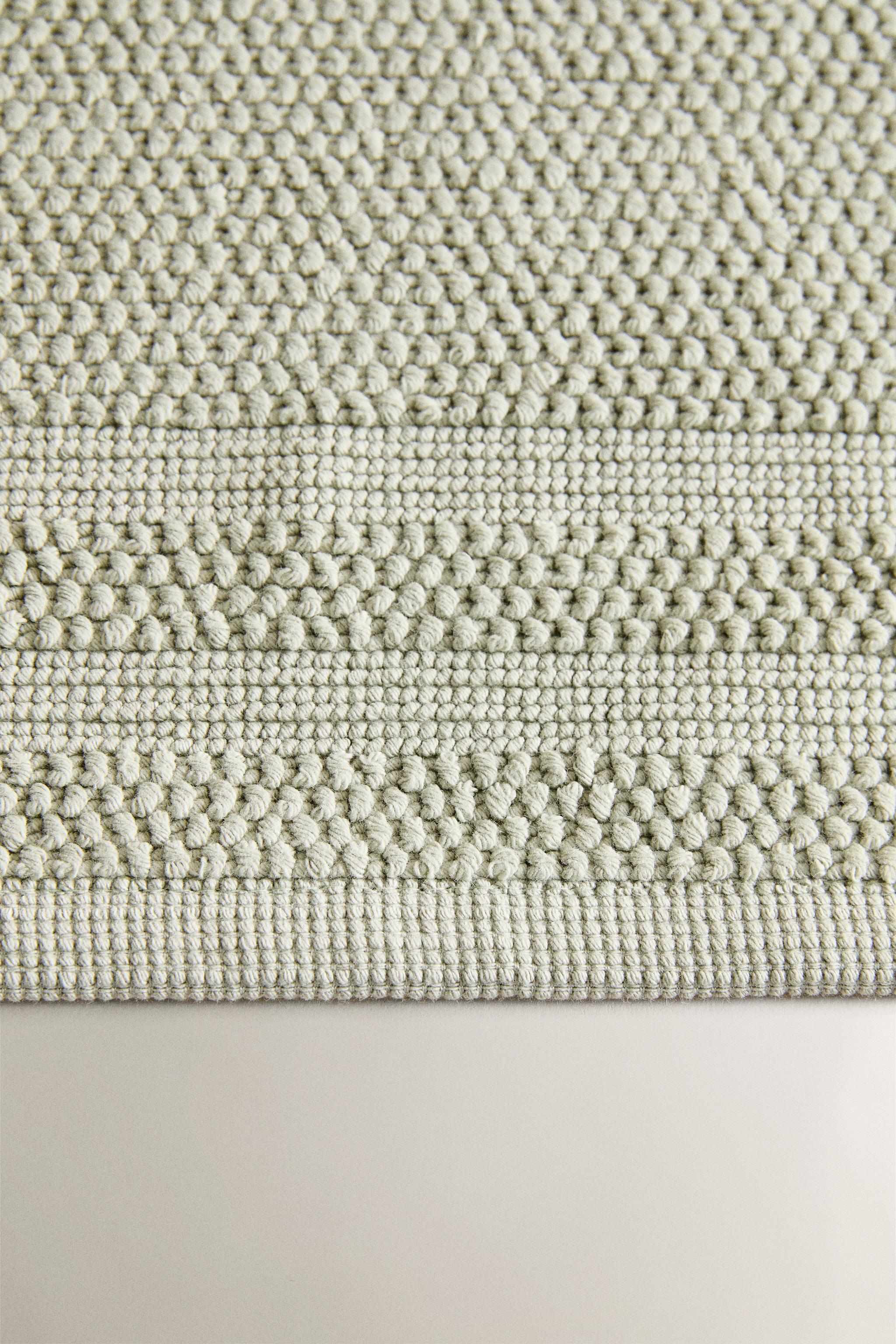 NON-SLIP COTTON BATH MAT