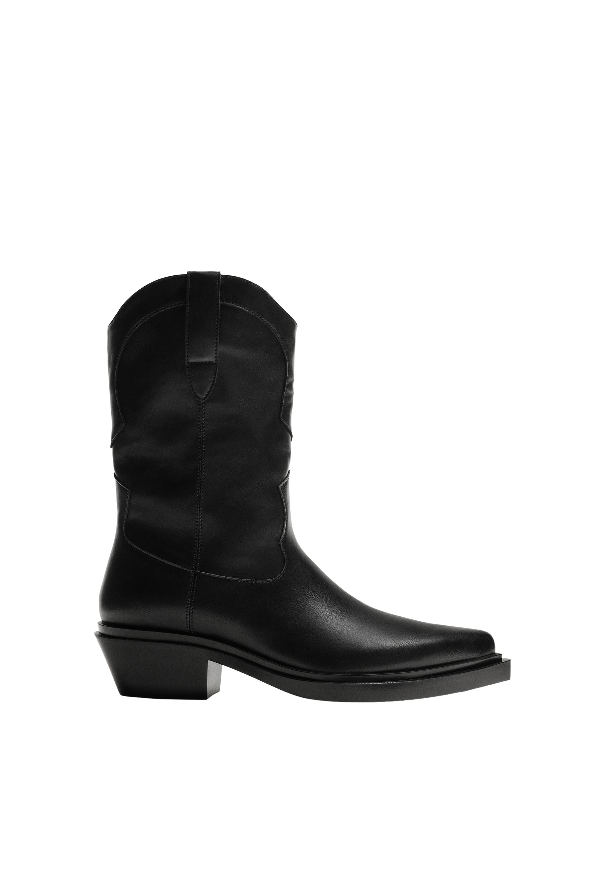 COWBOY BOOTS - Black | ZARA United States