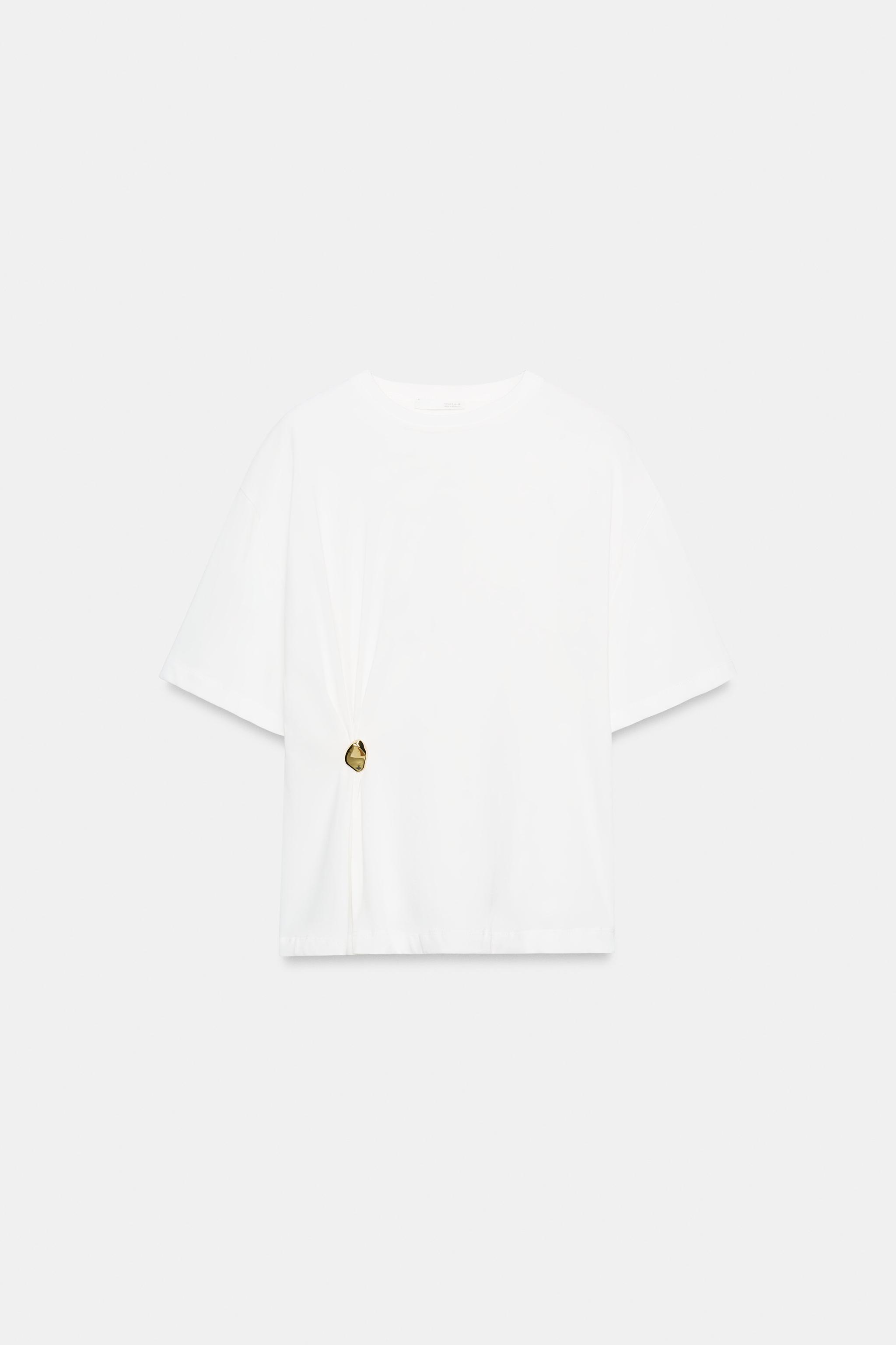 T-SHIRT HEAVY COTTON À DÉCOR