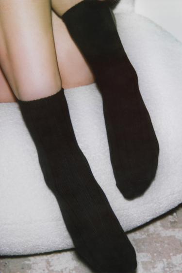 CALCETINES BÁSICOS CANALÉ - Negro de Zara