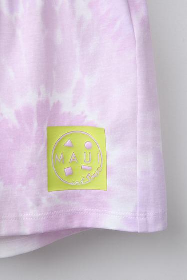 6-14 ANS/ PYJAMA TIE DYE MAUI & SONS ® - Mauve de Zara - Image 6