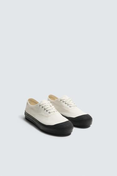 Zaras INNESKO I TYG AARON LEVINE X ZARA - Vit