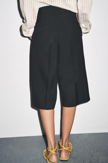 BERMUDA LONG ZW COLLECTION - Noir de Zara - Image 4