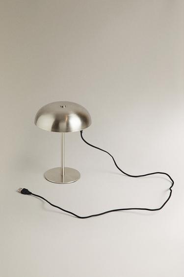 MONOCHROME TOUCH TABLE LAMP - Silver by Zara - Image 4