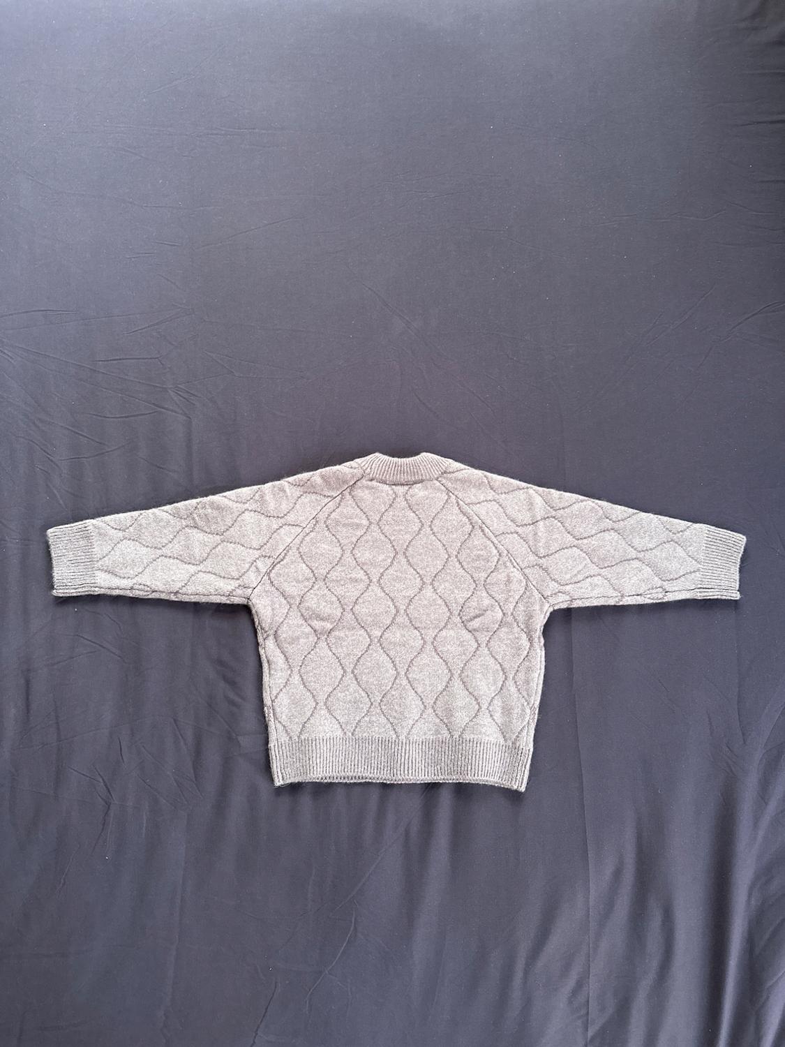 QUILTED KNIT SWEATER - Image 2
