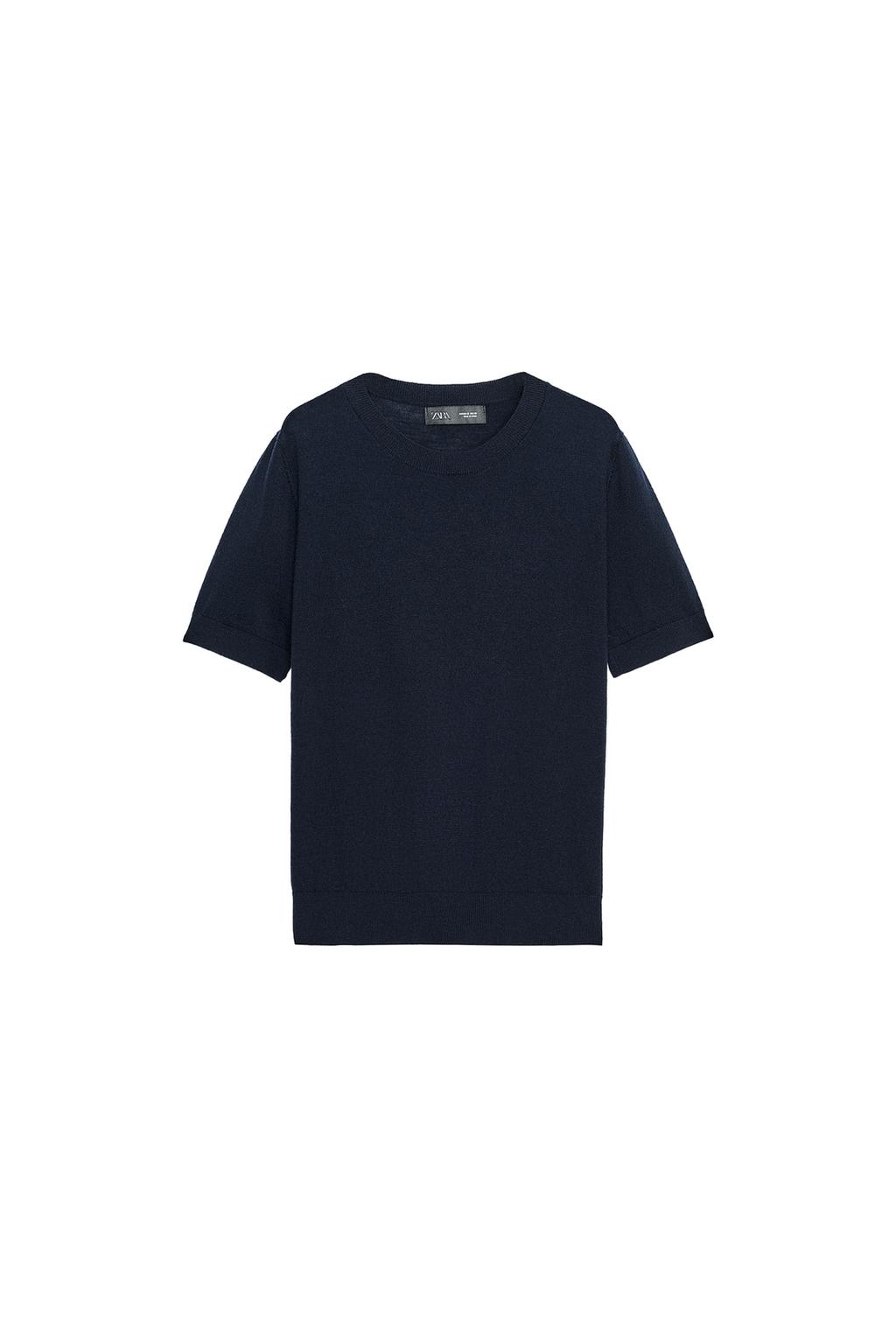 100% WOOL SHORT SLEEVE JUMPER - image 3
