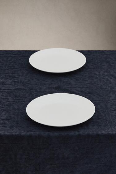 NAPPE JACQUARD FLORAL - Bleu de Zara - Image 1