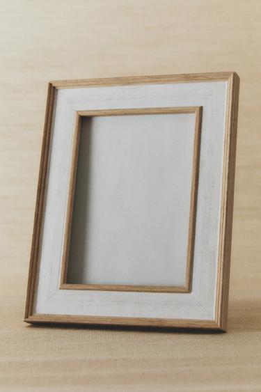 FOTORAMME I TRÆ - Hvid fra Zara