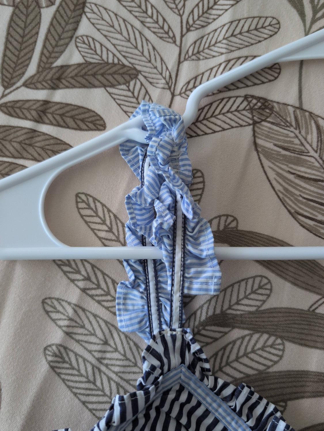 STRIPED TOP WITH THIN STRAPS - Image 3