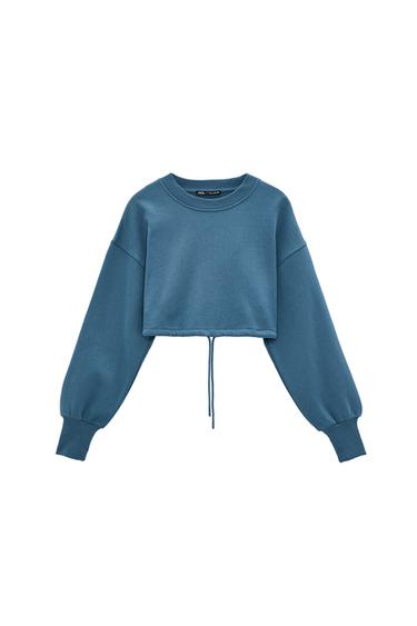 LIMITLESS CONTOUR COLLECTION CROPPED SWEATSHIRT