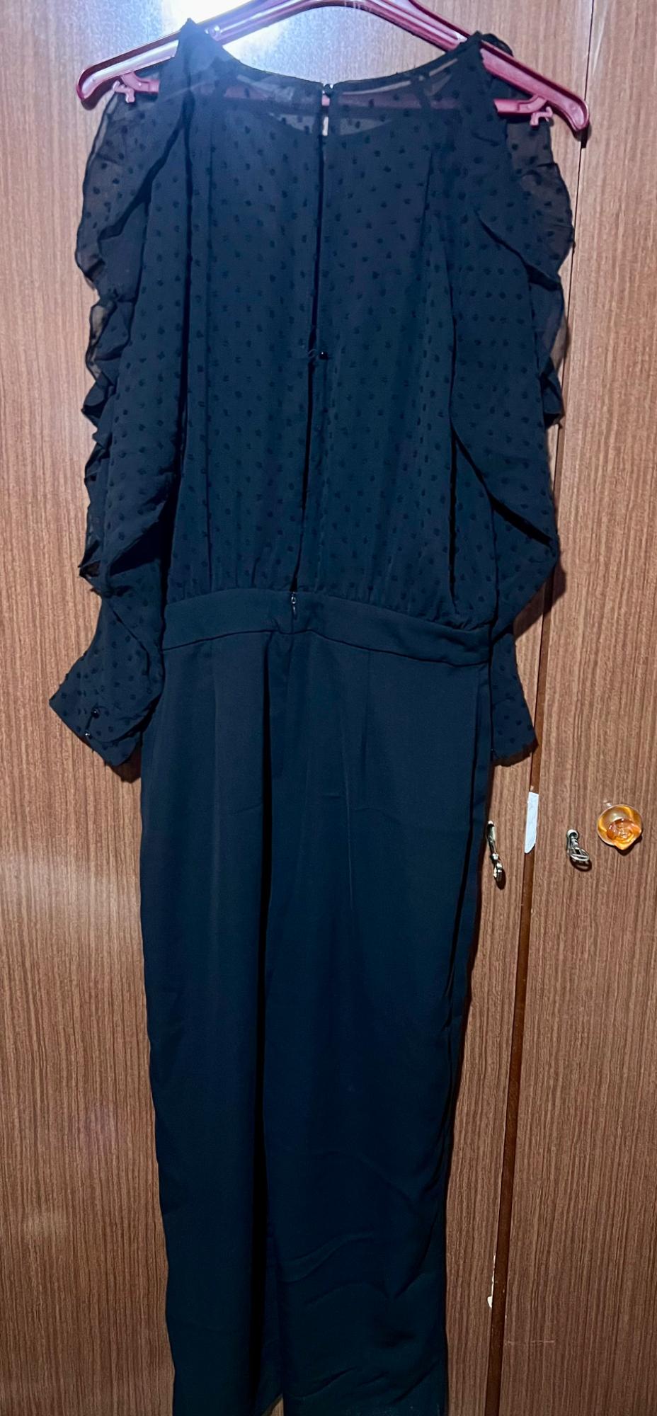 CONTRASTING PLUMETIS JUMPSUIT - Image 2