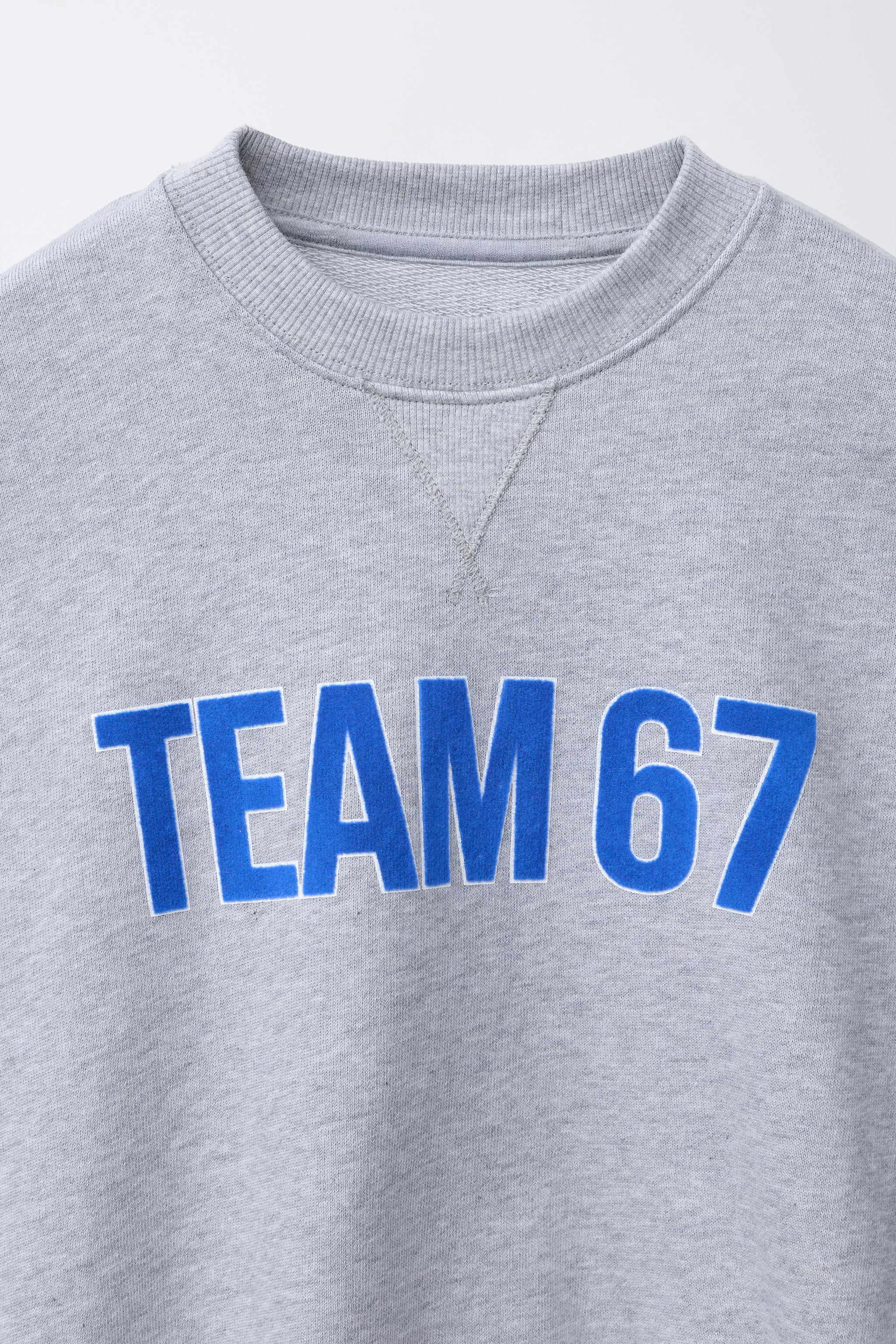 TEAM SIX SEVEN PRINTED SWEATSHIRT