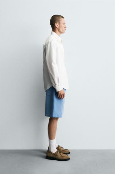 SHORT LAVAGE SPRAY - Bleu clair de Zara - Image 3
