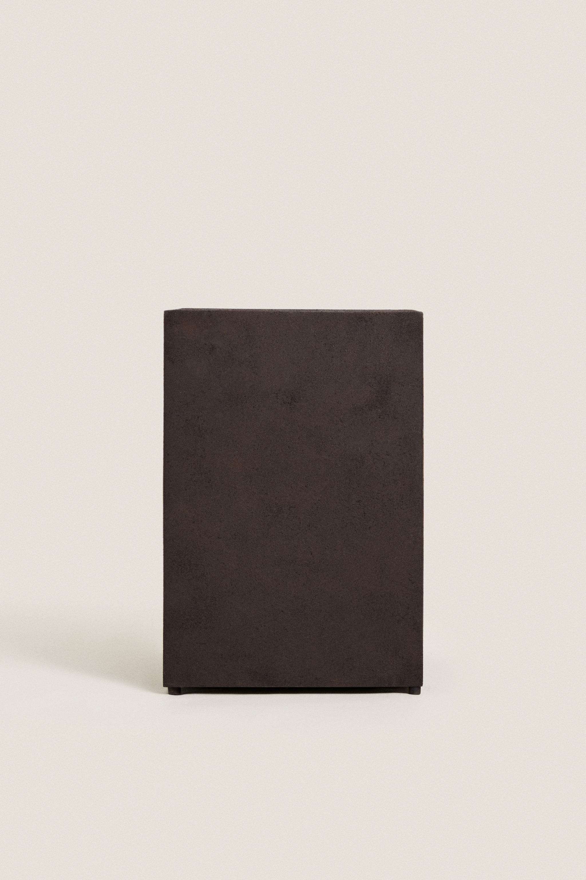 SQUARE METAL SIDE TABLE - Black | ZARA Canada