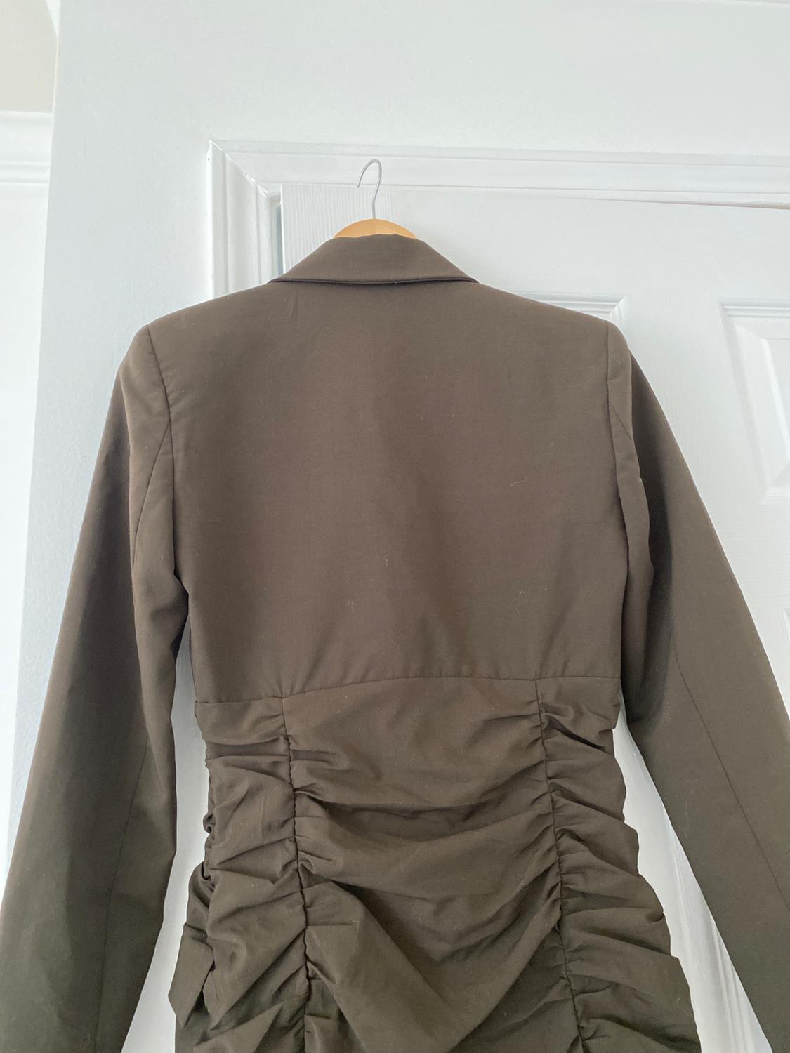 VESTIDO BLAZER DRAPEADOS - Image 5