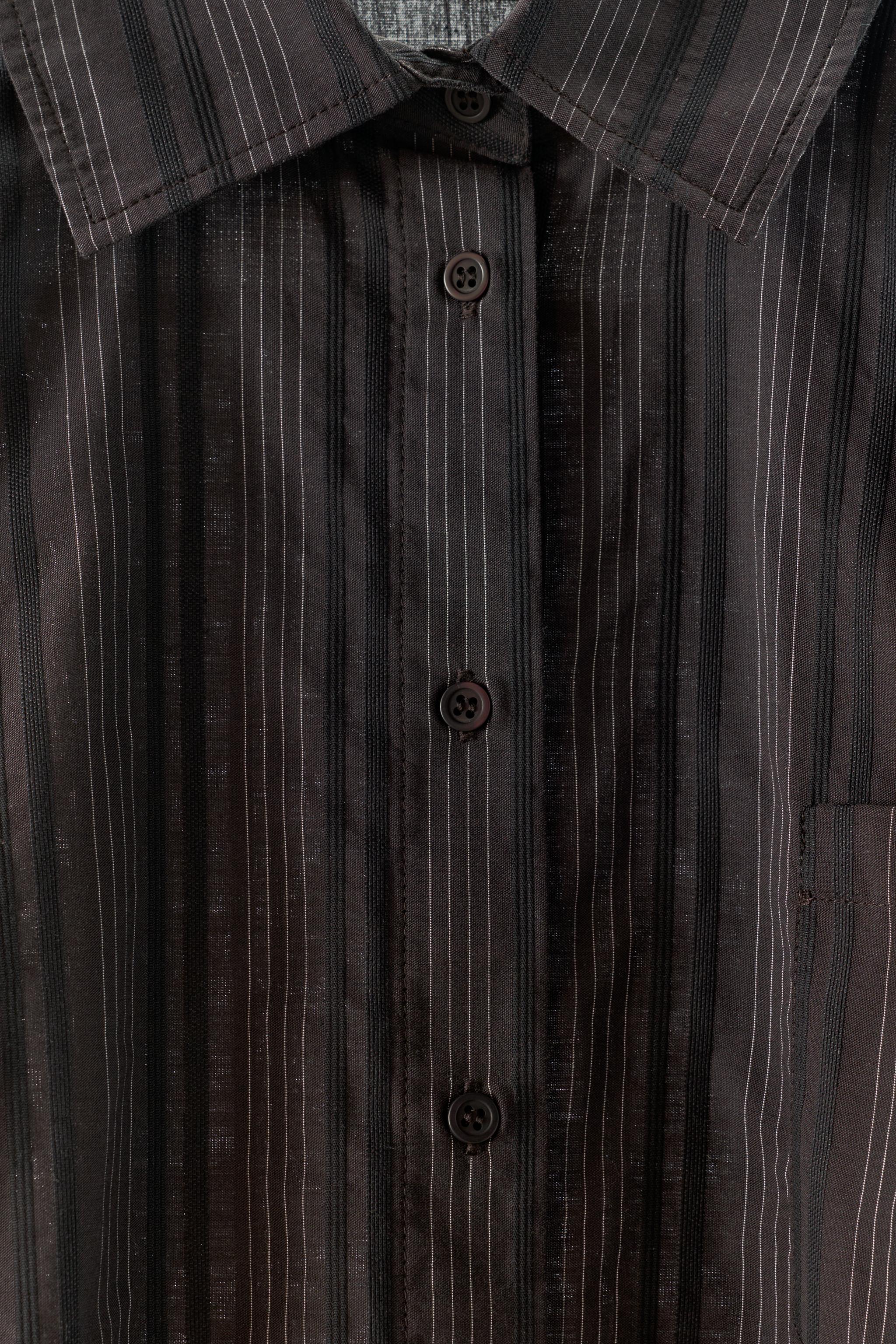 CHEMISE STYLE PYJAMA À RAYURES