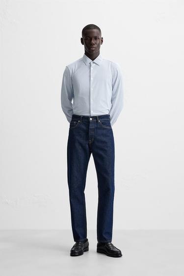 STRIPED STRETCHY SHIRT - Stripes by Zara