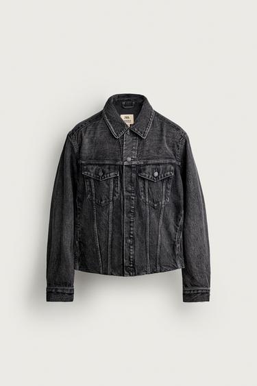 Zara TANAKA NY TYO LTD.© 2026 聯名牛仔夾克 - 碳色