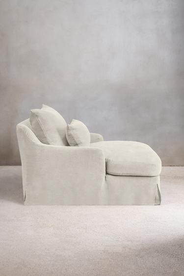 LOVESEAT 01 COTTON COVER - Light beige by Zara - Image 4