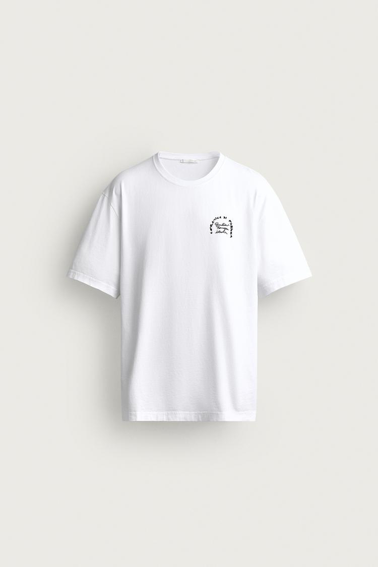 RELAXED FIT CERAMIC PRINT T-SHIRT