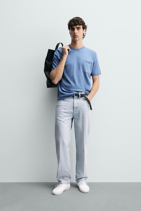 COTTON KNIT REGULAR FIT T-SHIRT from Zara - $59.90
