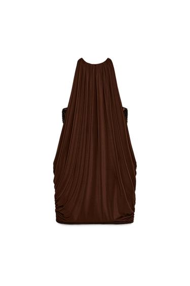 COMBINATION SEQUIN BUBBLE DRESS