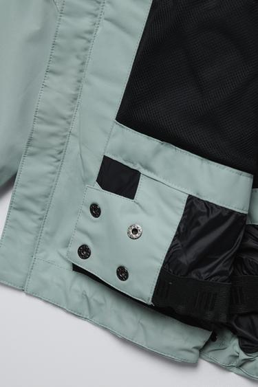 WATER-REPELLENT AND WINDPROOF JACKET WITH RECCO® SYSTEM – SKI COLLECTION - Sky blue by Zara - Image 11