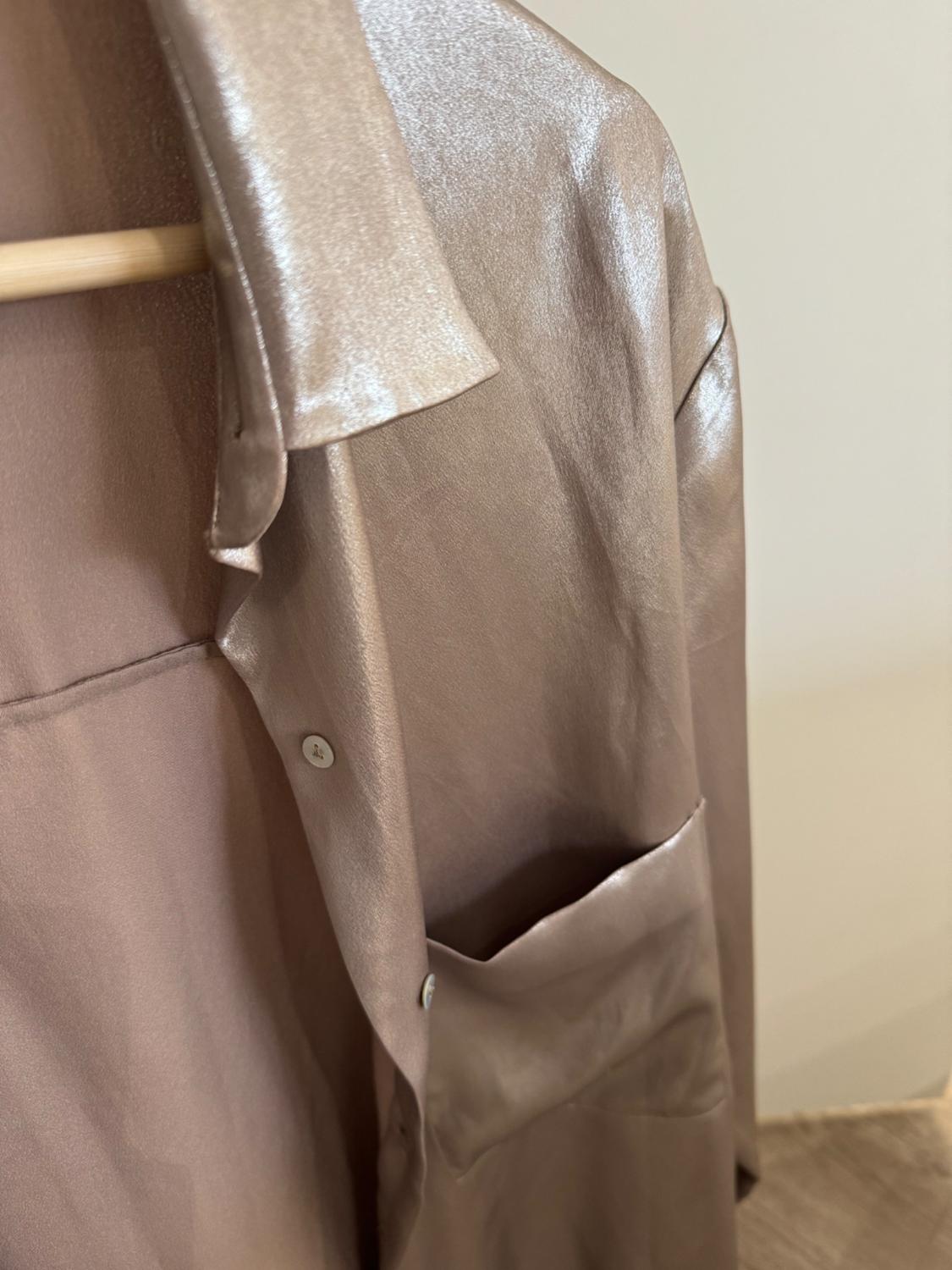 METALLIC COLOURED SHIRT - Image 3