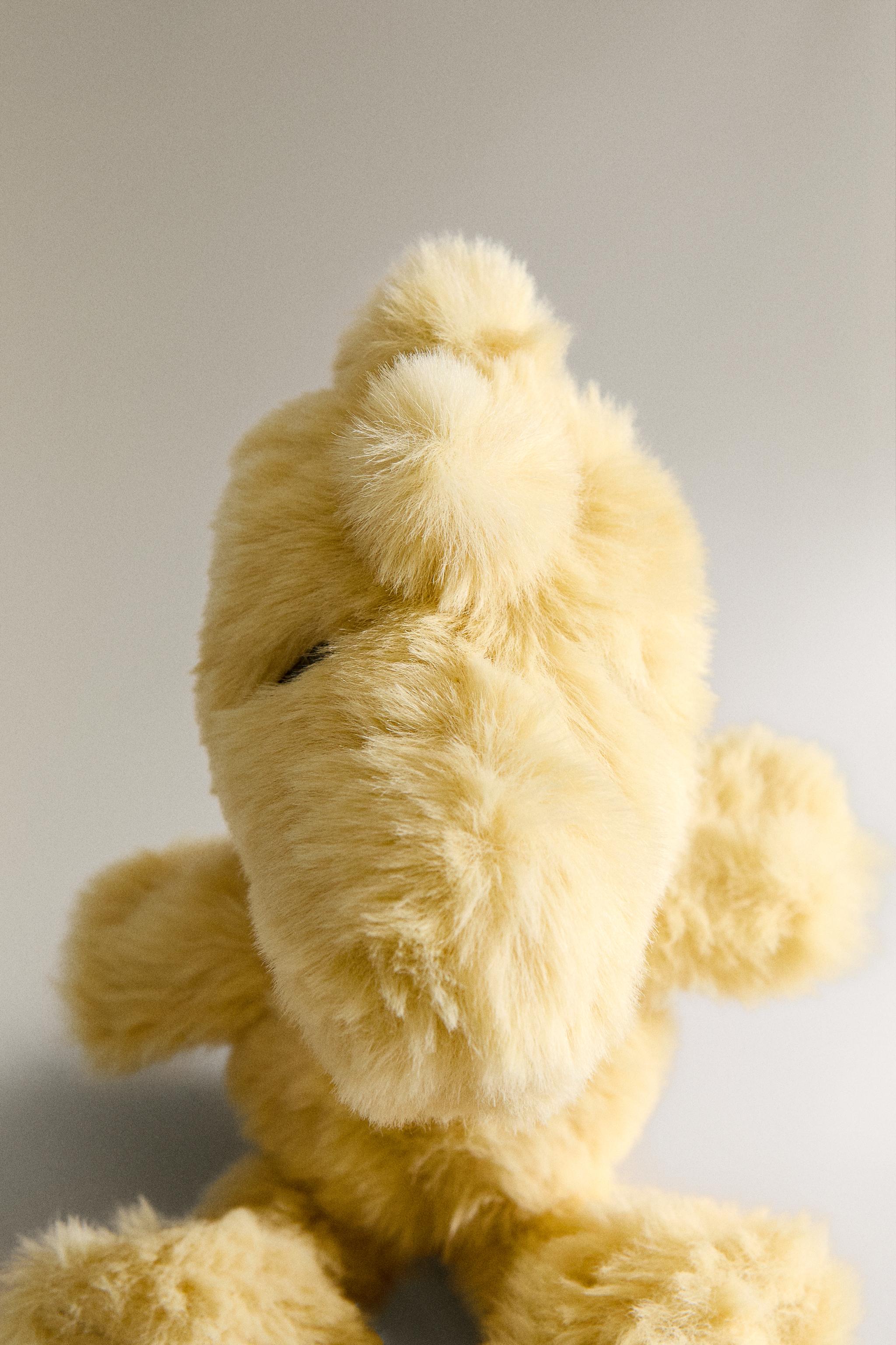 CHILDREN'S PEANUTS™ RATTLE PLUSH TOY — Yellow (alternate view)