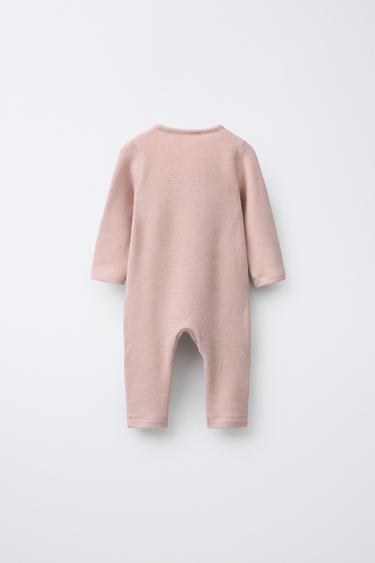 SOFT TOUCH WRAP JUMPSUIT - Pink by Zara - Image 1